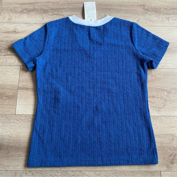 NWT Vintage White Stag T-shirt towel like material V neck small Canada - Picture 6 of 7